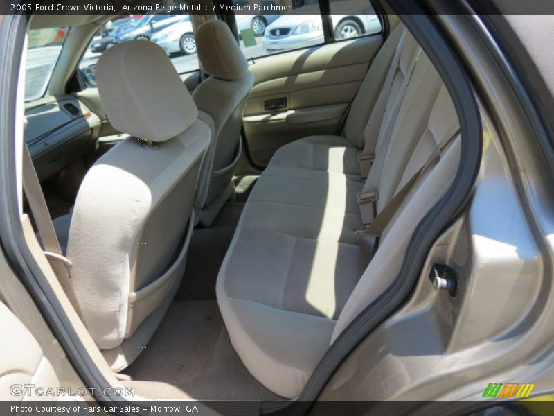 Rear Seat of 2005 Crown Victoria 