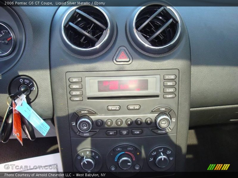Liquid Silver Metallic / Ebony 2006 Pontiac G6 GT Coupe
