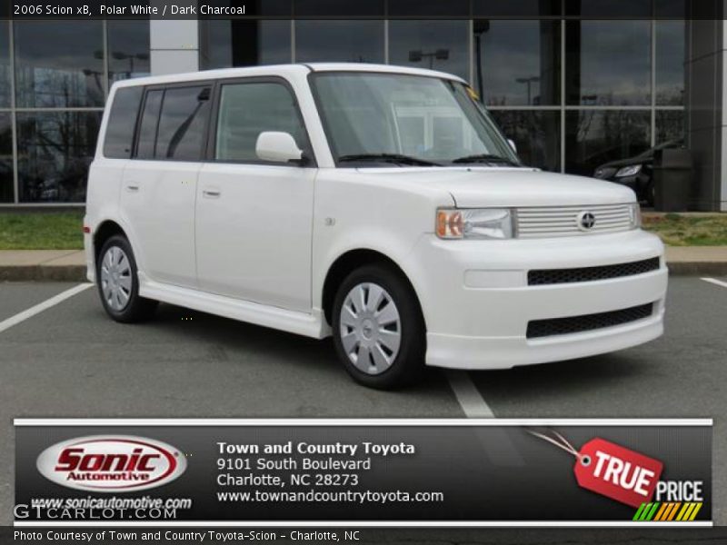 Polar White / Dark Charcoal 2006 Scion xB