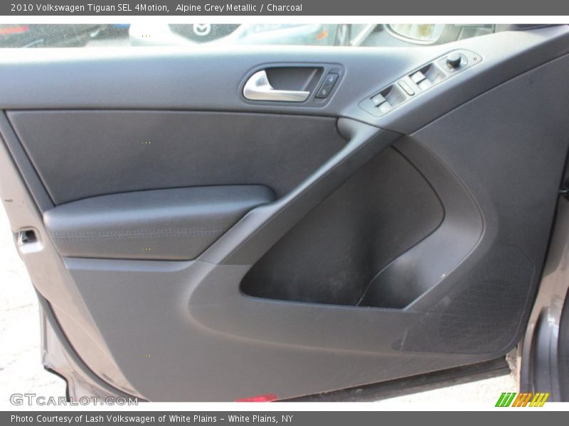 Alpine Grey Metallic / Charcoal 2010 Volkswagen Tiguan SEL 4Motion