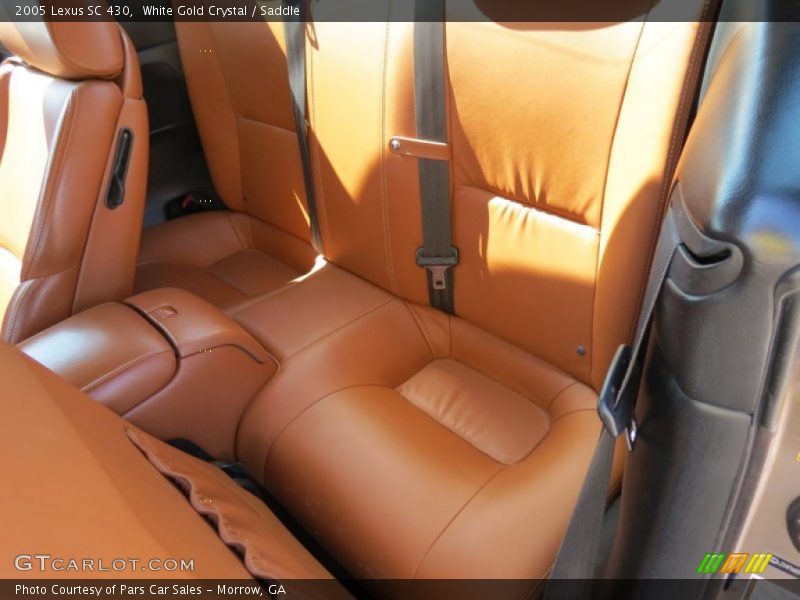 White Gold Crystal / Saddle 2005 Lexus SC 430