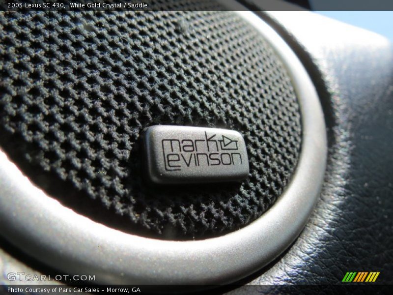 White Gold Crystal / Saddle 2005 Lexus SC 430