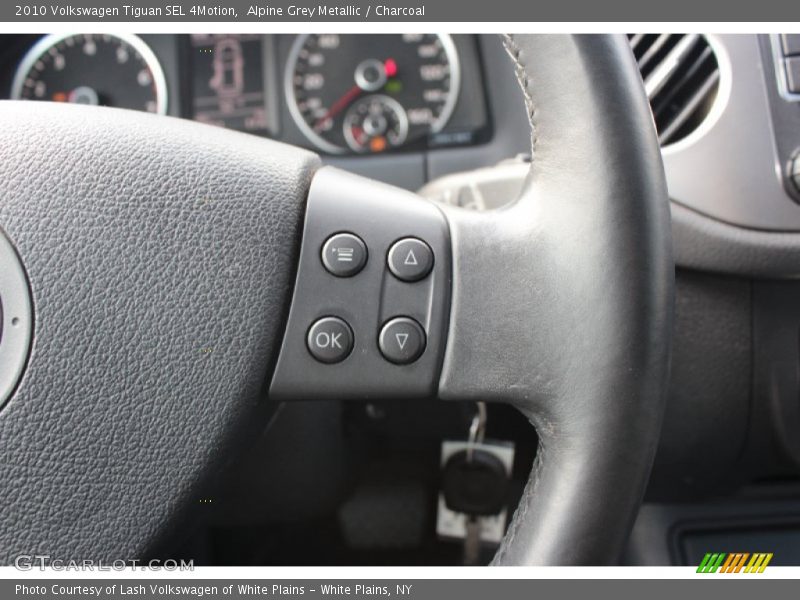 Alpine Grey Metallic / Charcoal 2010 Volkswagen Tiguan SEL 4Motion