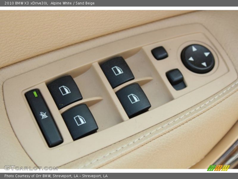 Alpine White / Sand Beige 2010 BMW X3 xDrive30i