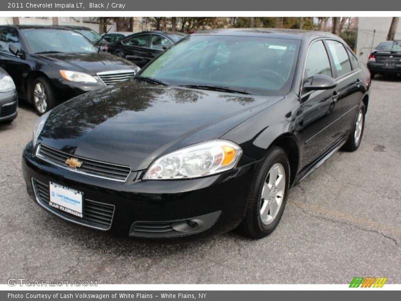 Black / Gray 2011 Chevrolet Impala LT