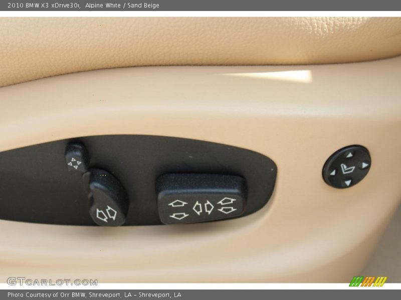Alpine White / Sand Beige 2010 BMW X3 xDrive30i