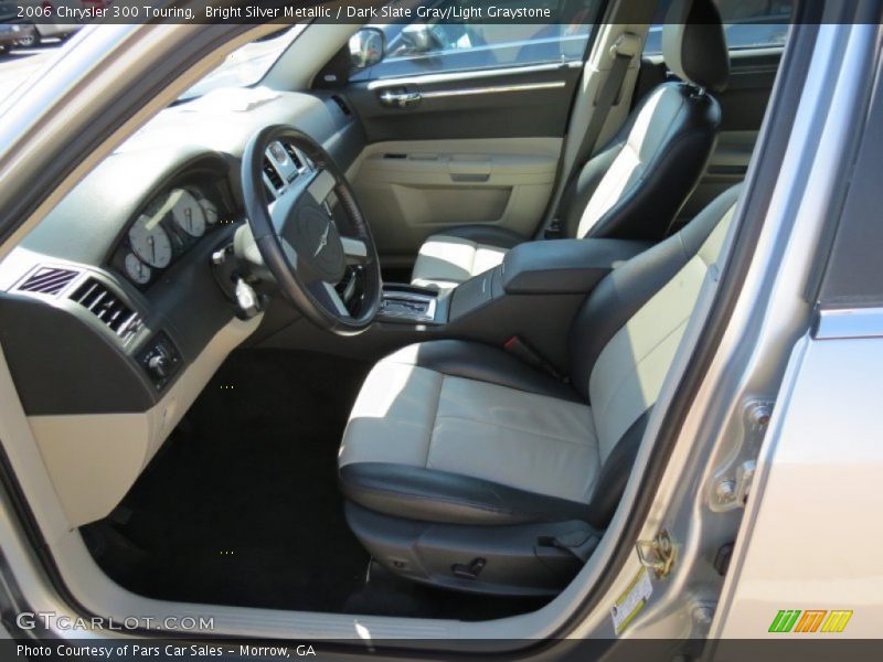 Bright Silver Metallic / Dark Slate Gray/Light Graystone 2006 Chrysler 300 Touring