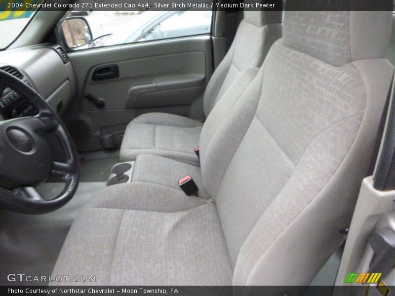 Silver Birch Metallic / Medium Dark Pewter 2004 Chevrolet Colorado Z71 Extended Cab 4x4