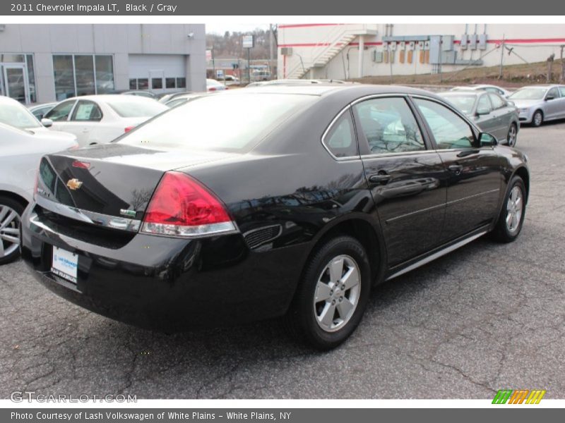 Black / Gray 2011 Chevrolet Impala LT