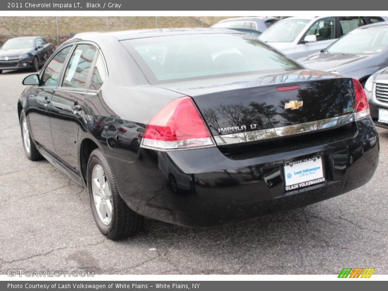 Black / Gray 2011 Chevrolet Impala LT