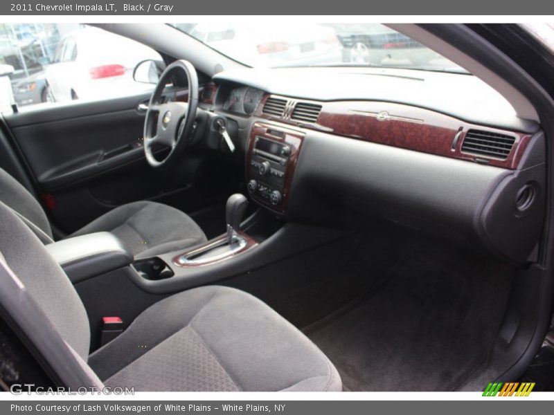 Black / Gray 2011 Chevrolet Impala LT
