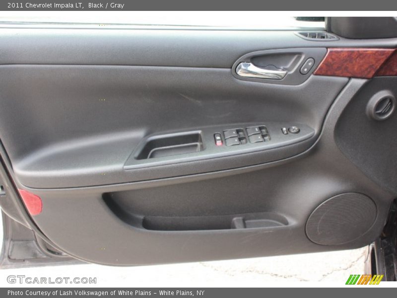 Black / Gray 2011 Chevrolet Impala LT