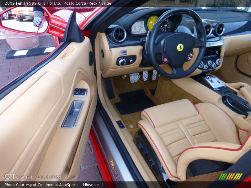  2009 599 GTB Fiorano  Beige Interior