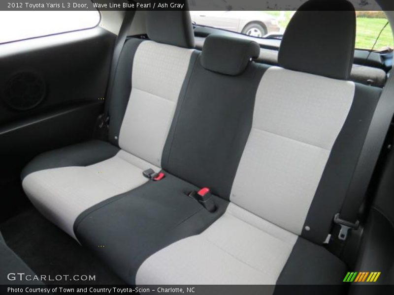 Wave Line Blue Pearl / Ash Gray 2012 Toyota Yaris L 3 Door