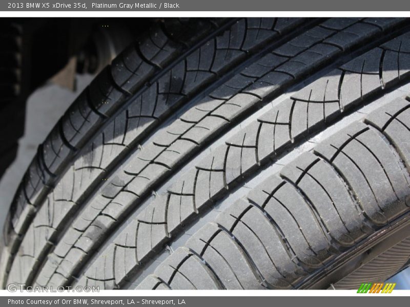 Platinum Gray Metallic / Black 2013 BMW X5 xDrive 35d