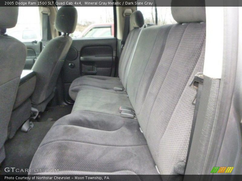 Mineral Gray Metallic / Dark Slate Gray 2005 Dodge Ram 1500 SLT Quad Cab 4x4
