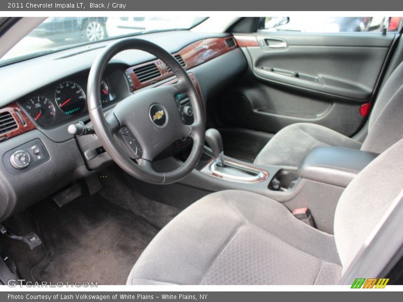 Black / Gray 2011 Chevrolet Impala LT