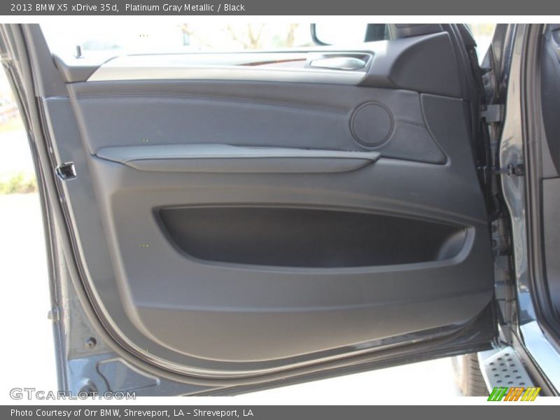 Platinum Gray Metallic / Black 2013 BMW X5 xDrive 35d