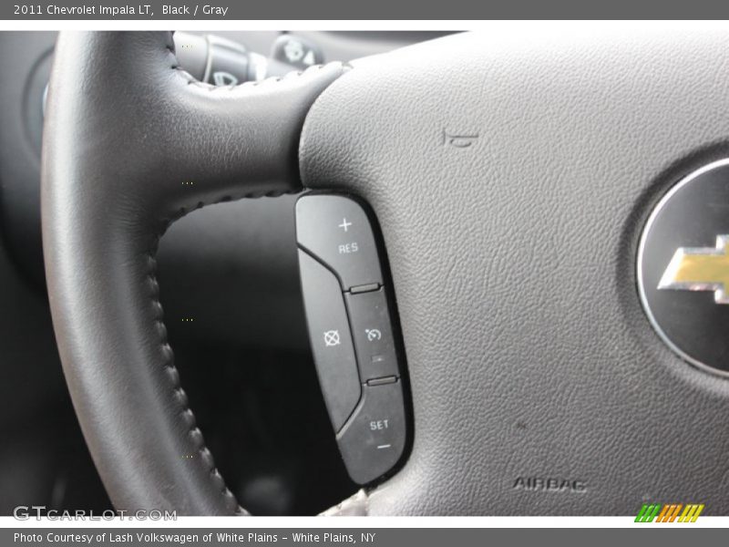 Black / Gray 2011 Chevrolet Impala LT