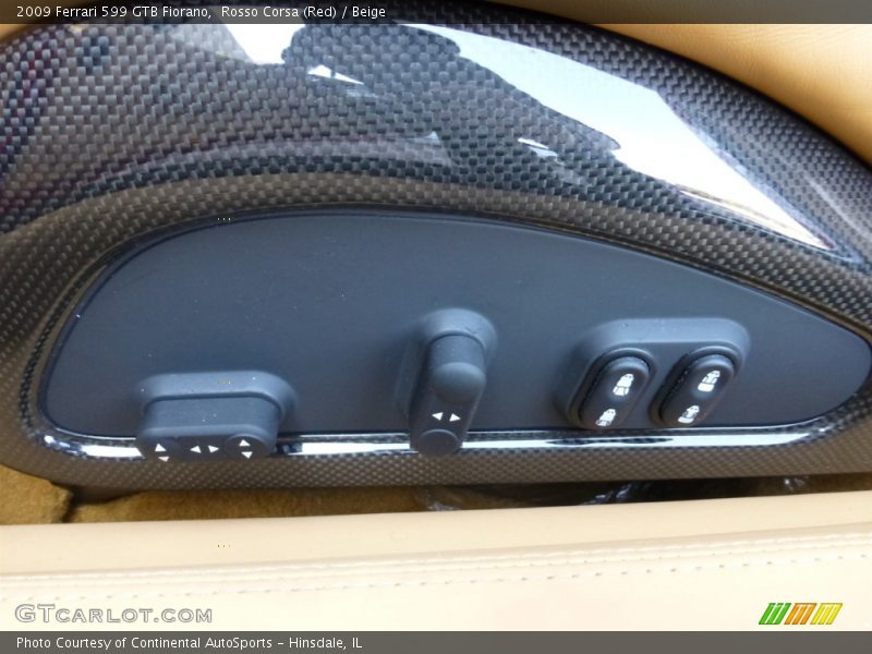 Controls of 2009 599 GTB Fiorano 