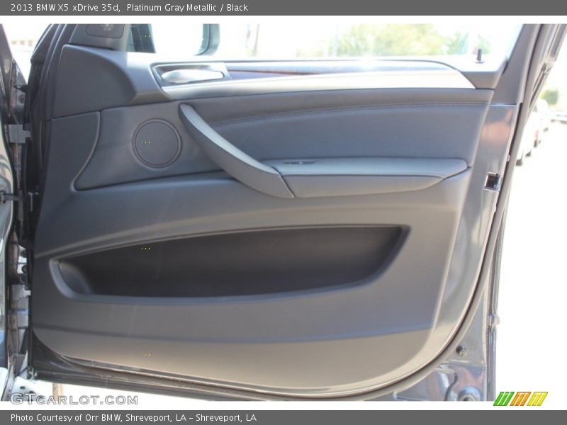 Platinum Gray Metallic / Black 2013 BMW X5 xDrive 35d