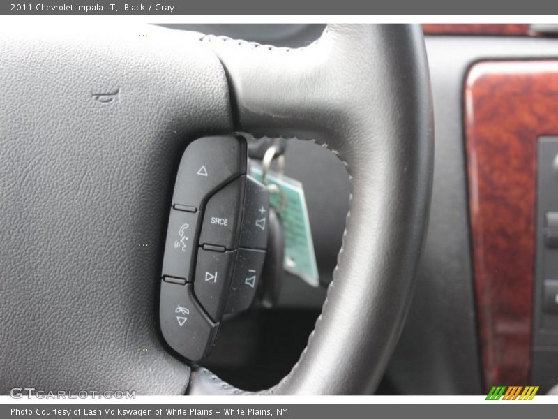 Black / Gray 2011 Chevrolet Impala LT
