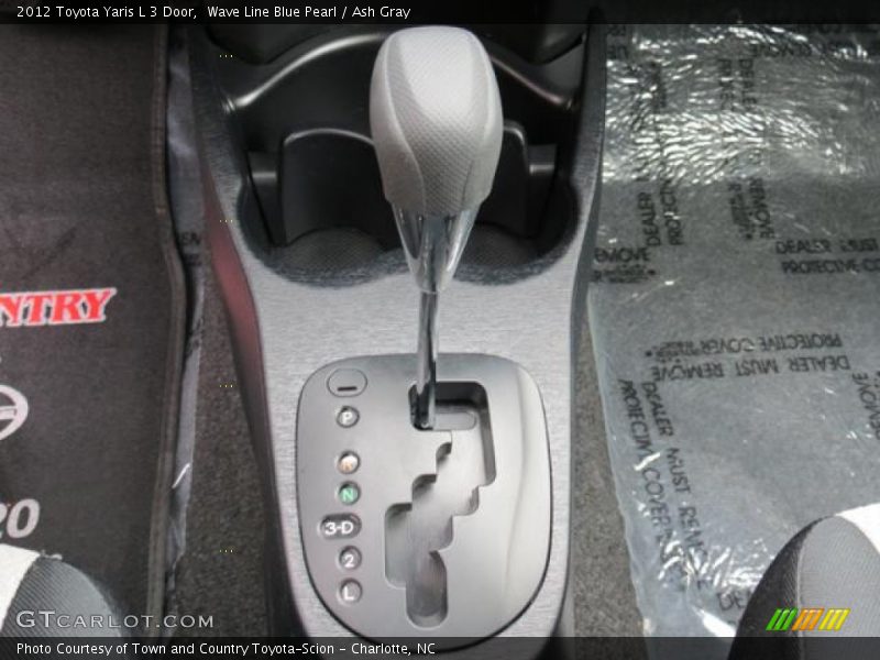 Wave Line Blue Pearl / Ash Gray 2012 Toyota Yaris L 3 Door