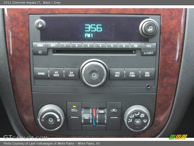 Black / Gray 2011 Chevrolet Impala LT