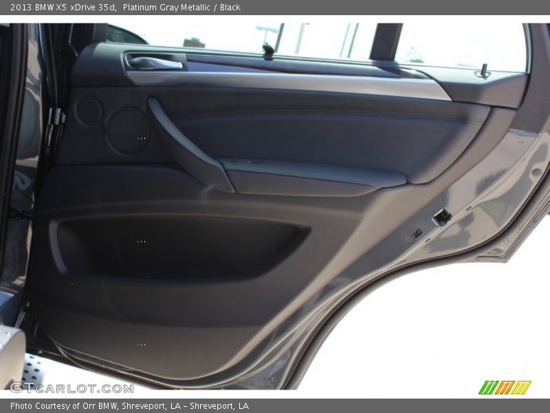 Platinum Gray Metallic / Black 2013 BMW X5 xDrive 35d
