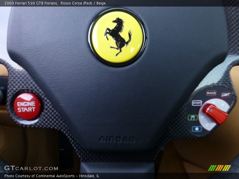 Controls of 2009 599 GTB Fiorano 
