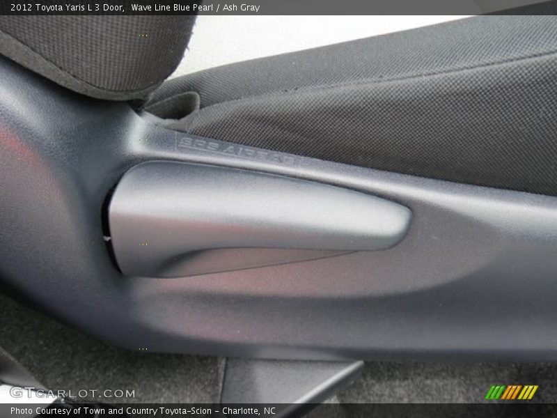 Wave Line Blue Pearl / Ash Gray 2012 Toyota Yaris L 3 Door