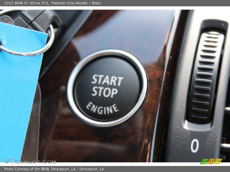 Platinum Gray Metallic / Black 2013 BMW X5 xDrive 35d