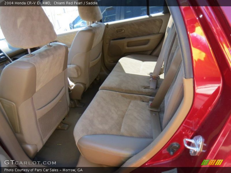 Chianti Red Pearl / Saddle 2004 Honda CR-V EX 4WD