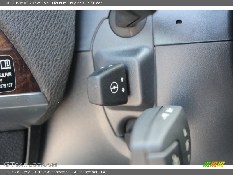 Platinum Gray Metallic / Black 2013 BMW X5 xDrive 35d