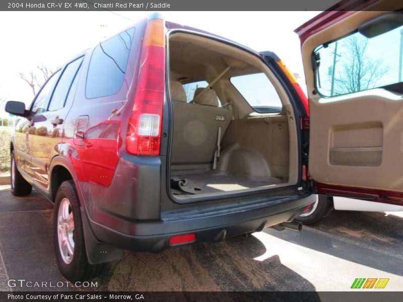 Chianti Red Pearl / Saddle 2004 Honda CR-V EX 4WD