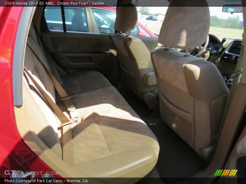 Chianti Red Pearl / Saddle 2004 Honda CR-V EX 4WD