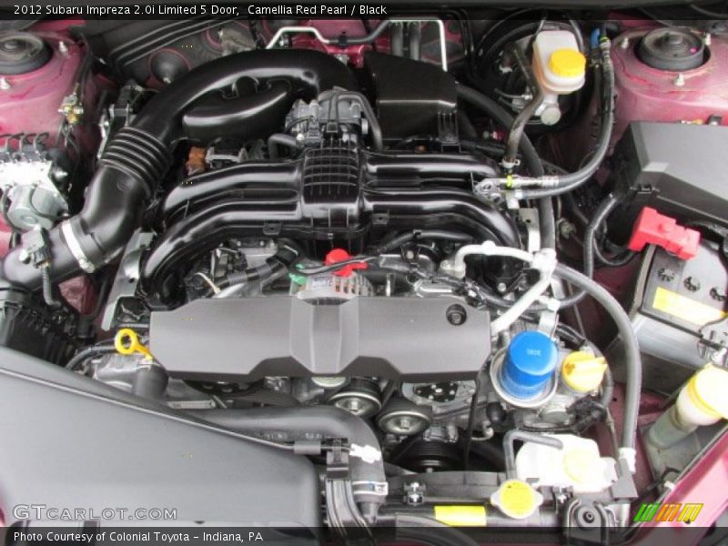  2012 Impreza 2.0i Limited 5 Door Engine - 2.0 Liter DOHC 16-Valve Dual-VVT Flat 4 Cylinder