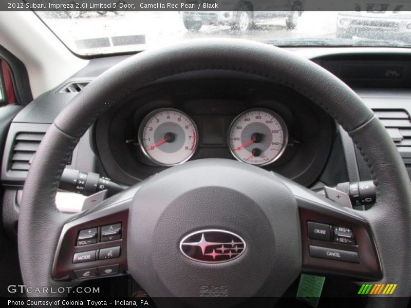  2012 Impreza 2.0i Limited 5 Door Steering Wheel