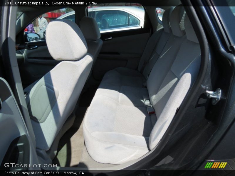 Cyber Gray Metallic / Gray 2011 Chevrolet Impala LS