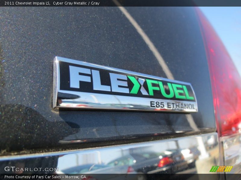 Cyber Gray Metallic / Gray 2011 Chevrolet Impala LS