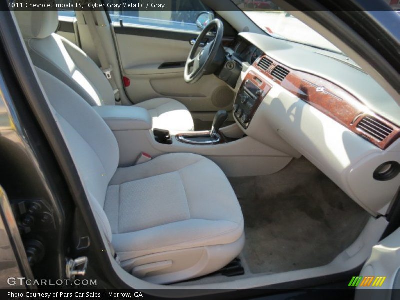 Cyber Gray Metallic / Gray 2011 Chevrolet Impala LS