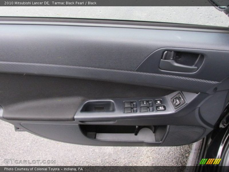 Tarmac Black Pearl / Black 2010 Mitsubishi Lancer DE
