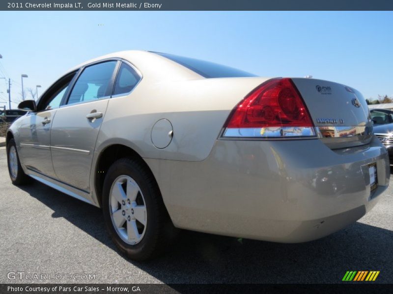 Gold Mist Metallic / Ebony 2011 Chevrolet Impala LT