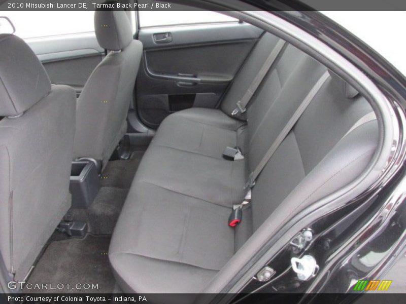 Tarmac Black Pearl / Black 2010 Mitsubishi Lancer DE
