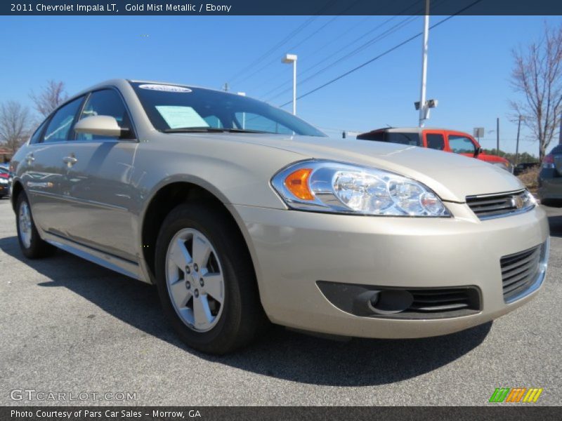 Front 3/4 View of 2011 Impala LT