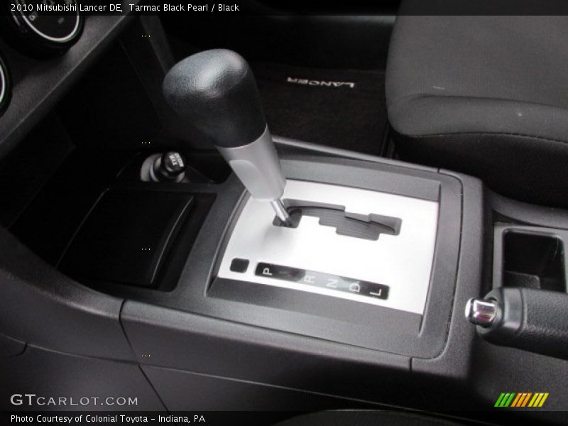 Tarmac Black Pearl / Black 2010 Mitsubishi Lancer DE