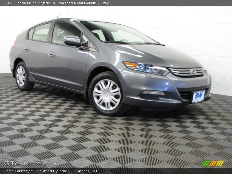 Polished Metal Metallic / Gray 2010 Honda Insight Hybrid LX