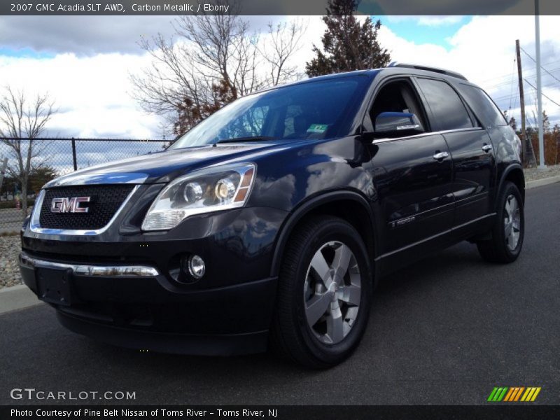 Carbon Metallic / Ebony 2007 GMC Acadia SLT AWD