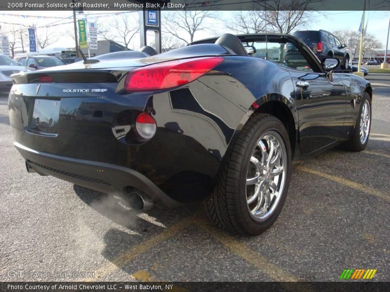 Mysterious Black / Ebony 2008 Pontiac Solstice GXP Roadster
