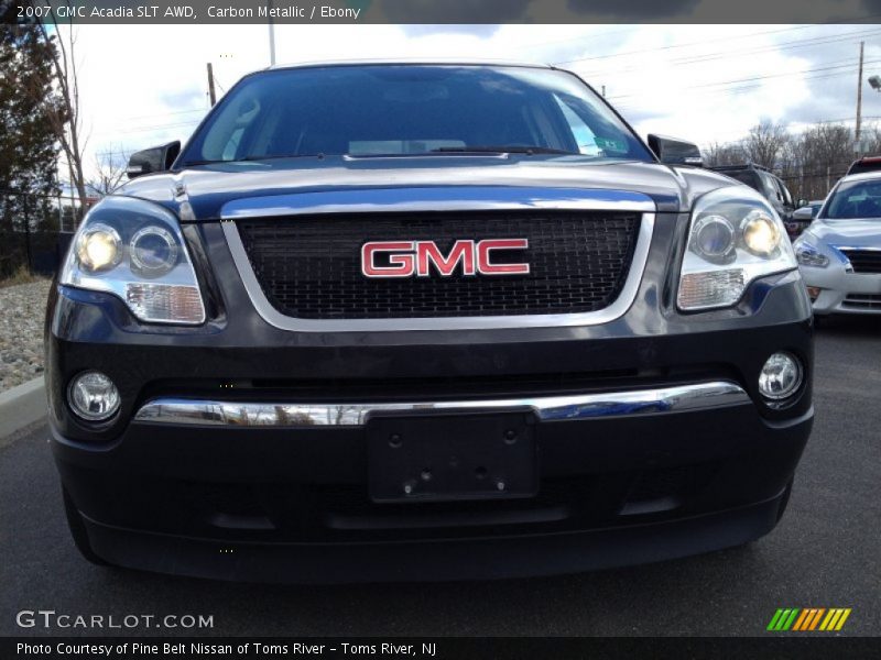 Carbon Metallic / Ebony 2007 GMC Acadia SLT AWD